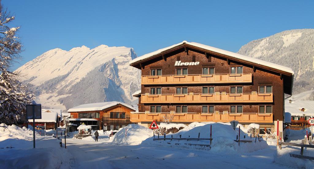 Sporthotel Krone Schoppernau Buitenkant foto